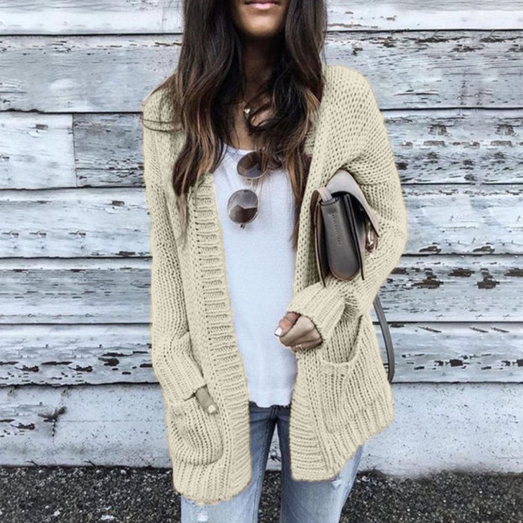 Cardigan Sweater For Women, Boho Knitted Jumper