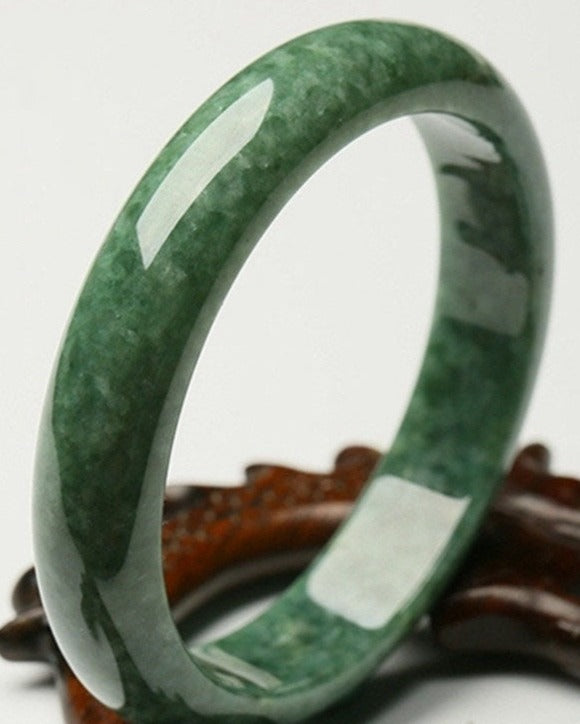 Jade Bracelet, Jade Bangle, Jade Jewelry, Gemstone Crystal Bracelet, Green Jade