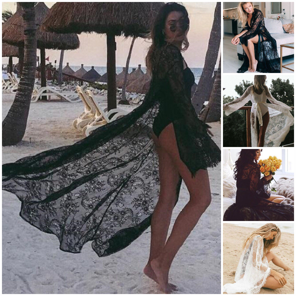 Women's Beach Cover Ups - Kimonos & Kaftans