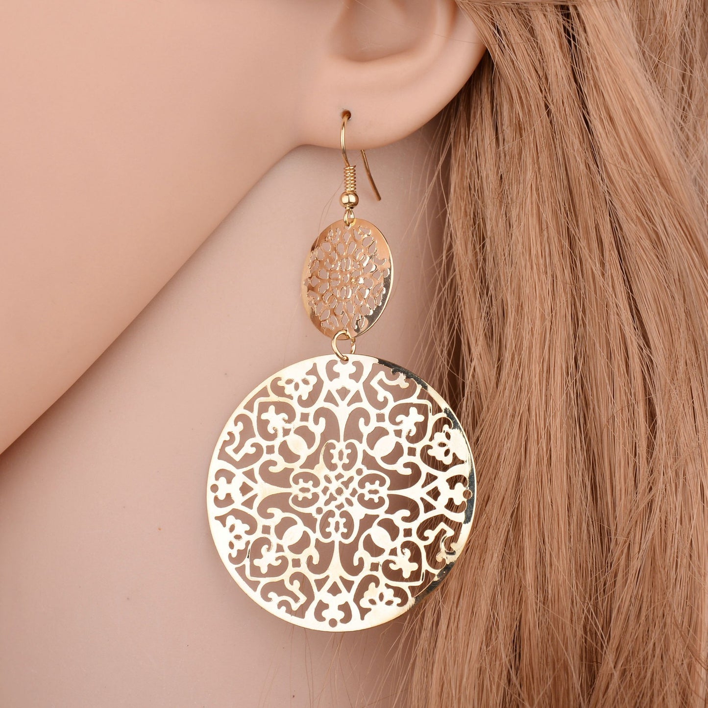 Boho Mandala Earrings