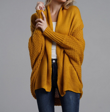 Boho Sweater For Women, Warm Knitted Jumper