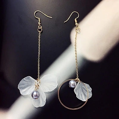 Flower Tassel Earrings