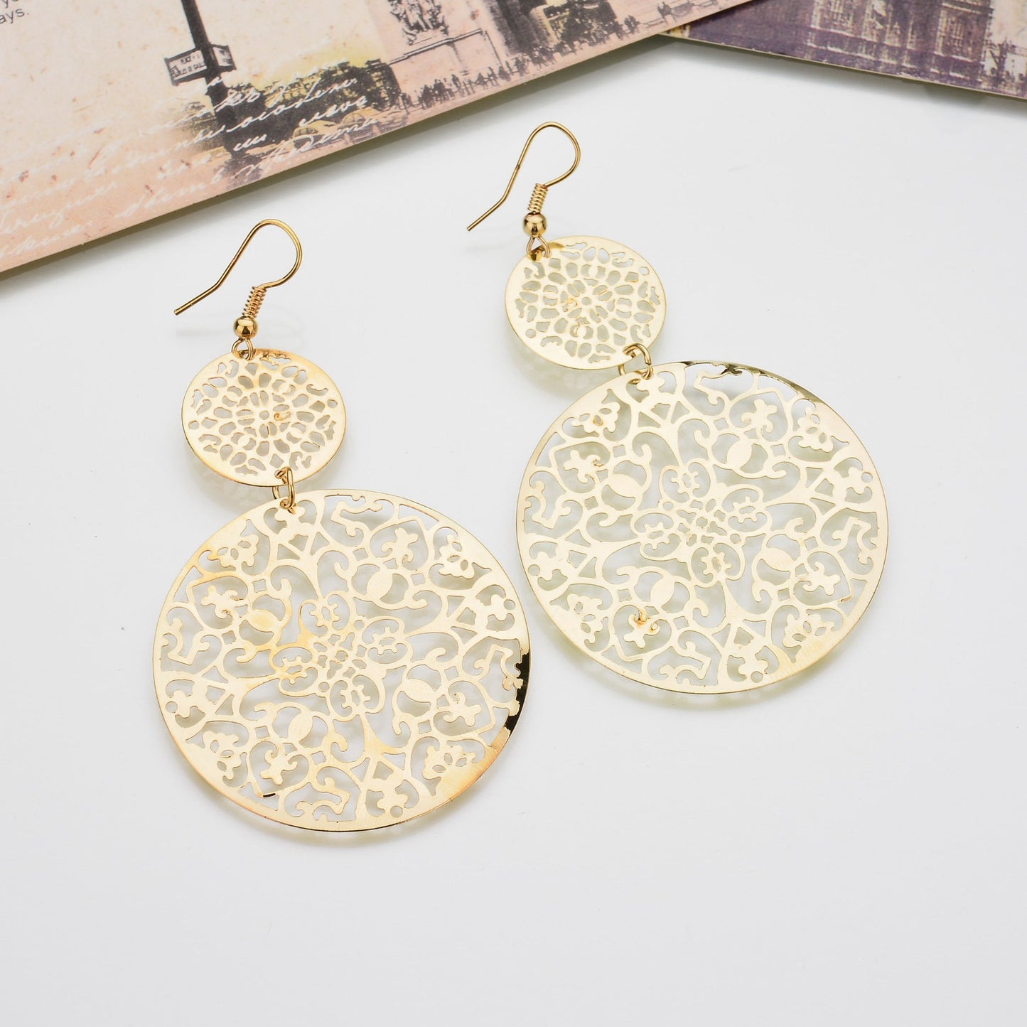 Boho Mandala Earrings