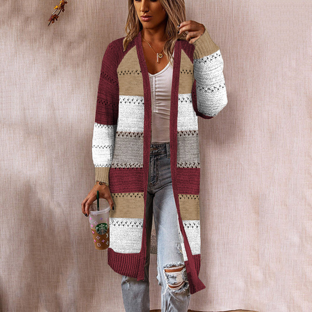 Boho Knitted Cardigan For Women, Autumn Jumper
