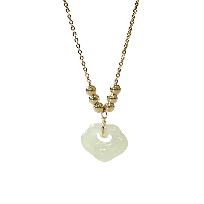 Jade Necklace, Green Jade Necklace, Jade Jewelry