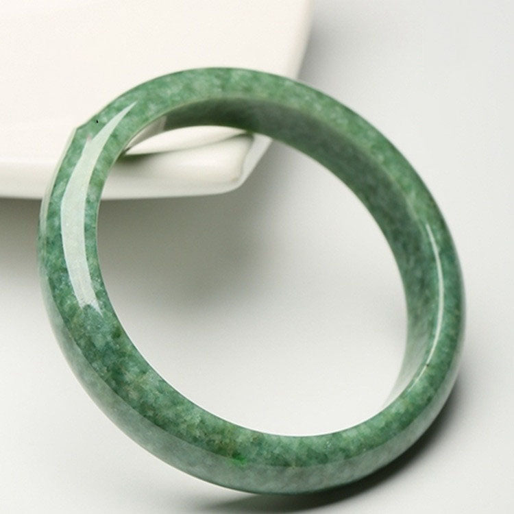 Jade Bracelet, Jade Bangle, Jade Jewelry, Gemstone Crystal Bracelet, Green Jade