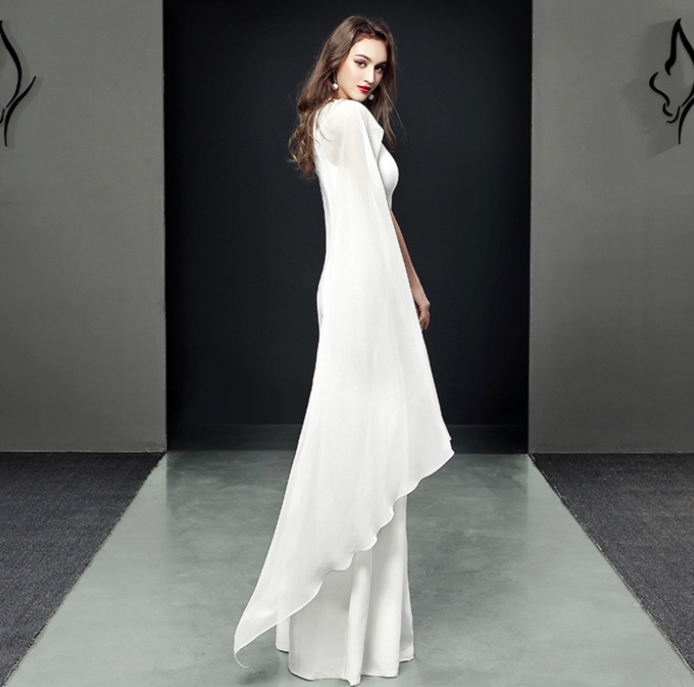 Elegant Evening Maxi Cocktail Dress For Women