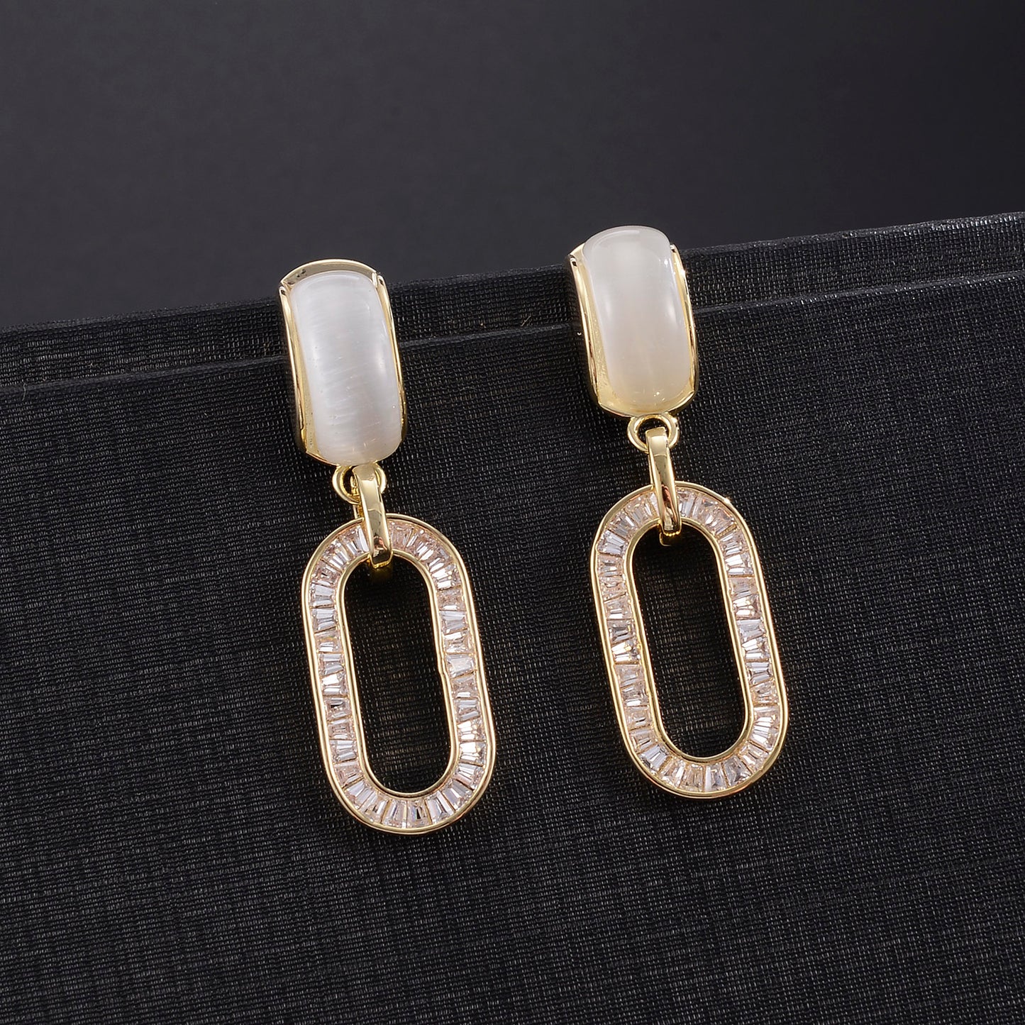 Opal Gemstone Earrings