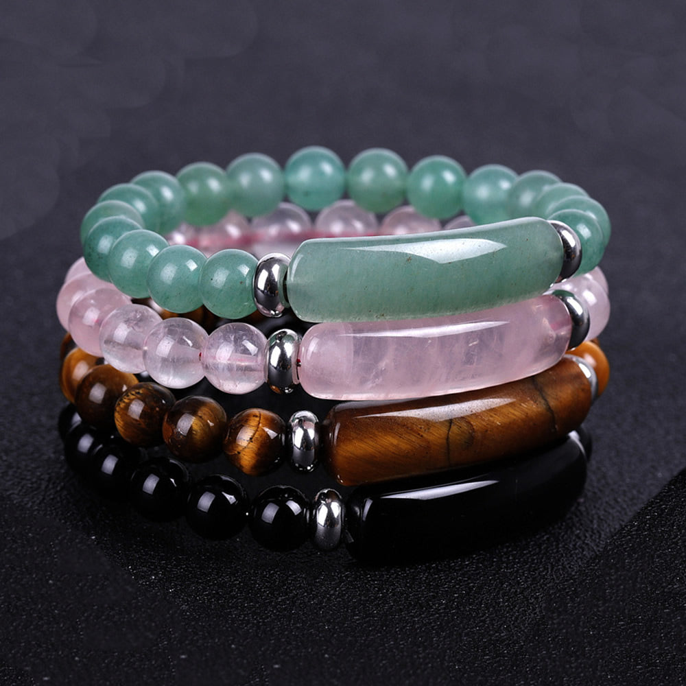 Unisex Natural Gemstone Bracelet