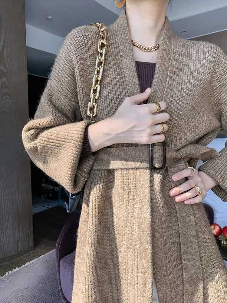 Bohemian Knitted Jumper For Women, Cardigan Warm Sweater