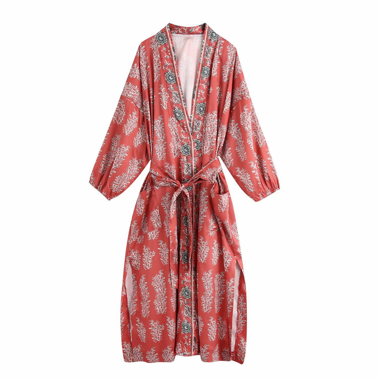 ‘Free In Casablanca’ Boho Summer Kimono, Bohemian Kimono For Women
