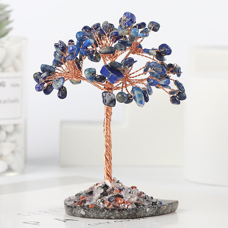 Tree of Life Gemstone Ornament