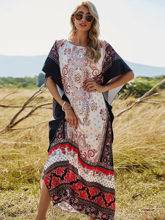 Retro Bohemian Summer Dress, Boho Dress For Women