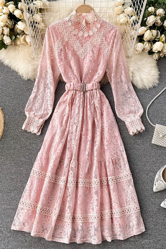 Romantic Lace Bohemian Dress, Boho Dress For Women
