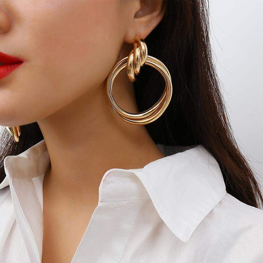 80’ Retro Statement Earrings