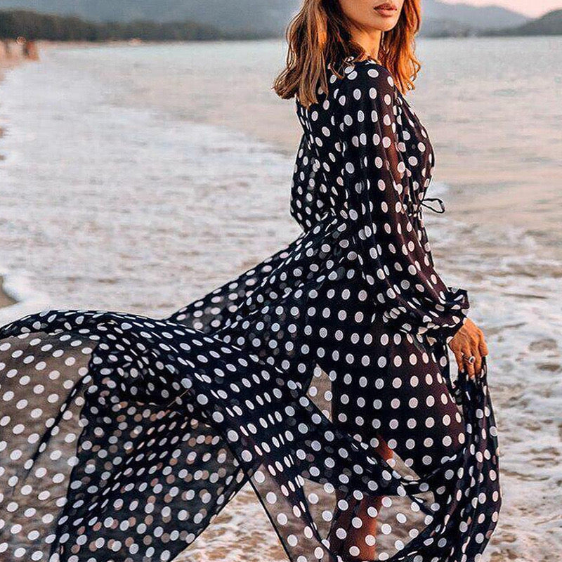 Polka Dot Beach Cover