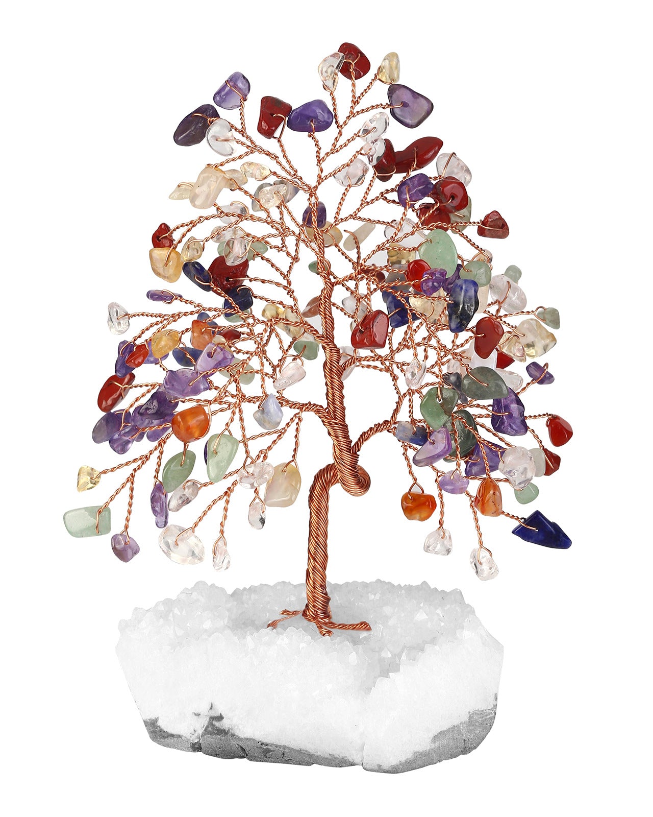 Tree of Life Natural Gemstone Ornament