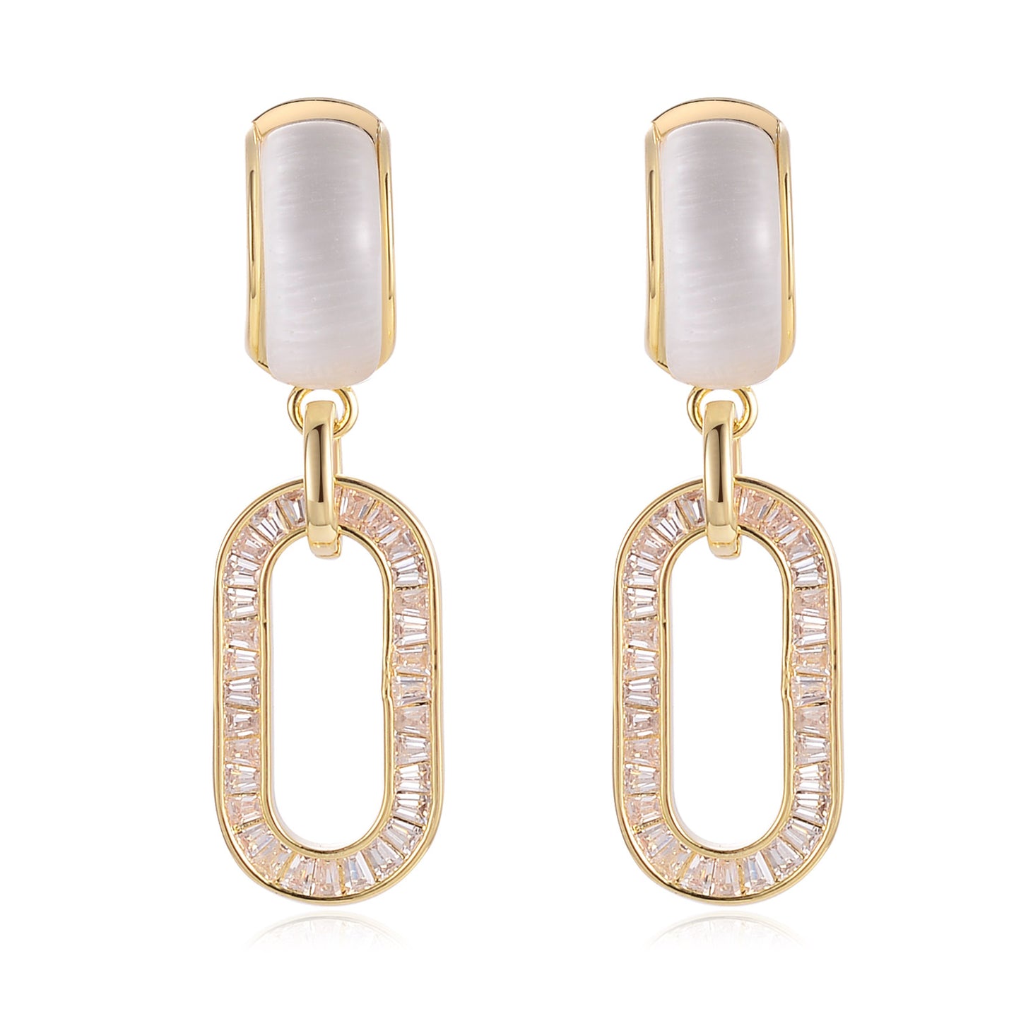 Opal Gemstone Earrings