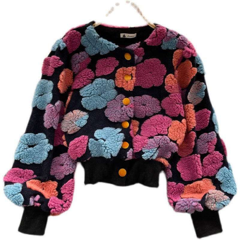 Retro Jumper Sweater For Women, Bohemian Warm Cardigan