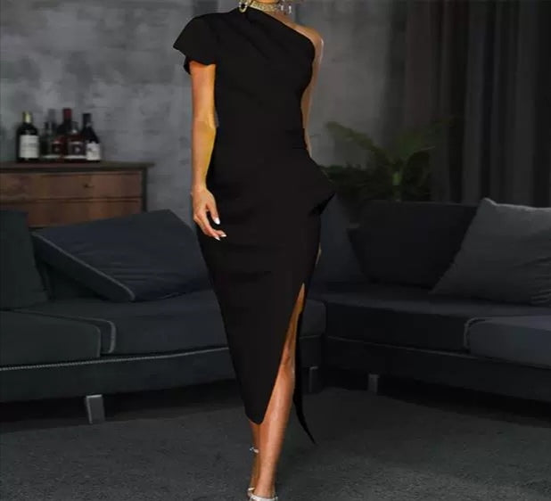 Elegant Bow Cocktail Evening Dress For Women