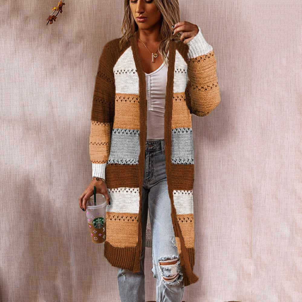 Boho Knitted Cardigan For Women, Autumn Jumper