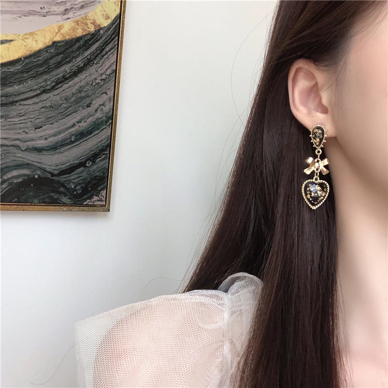 Vintage Heart Earrings